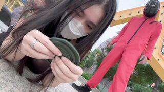 Το Swag daisybaby γαμάει σκληρά στην ενήλικη εκδοχή του παιχνιδιού καλαμαριών